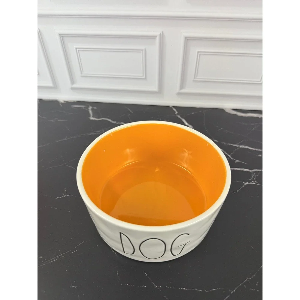 Rae Dunn Ceramic Pet Bowl 